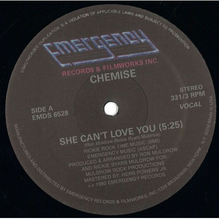 Chemise - She Can't Love You