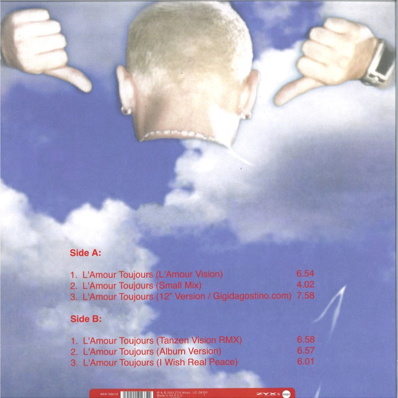 Gigi D Agostino L Amour Toujours Text GIGI D‘AGOSTINO - L‘Amour Toujours