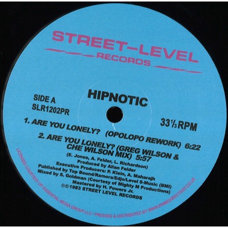 Hipnotic - Are You Lonely Remixes