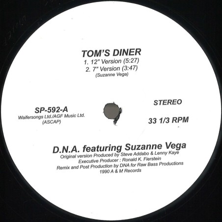 Dna /Suzanne Vega - Tom's Diner