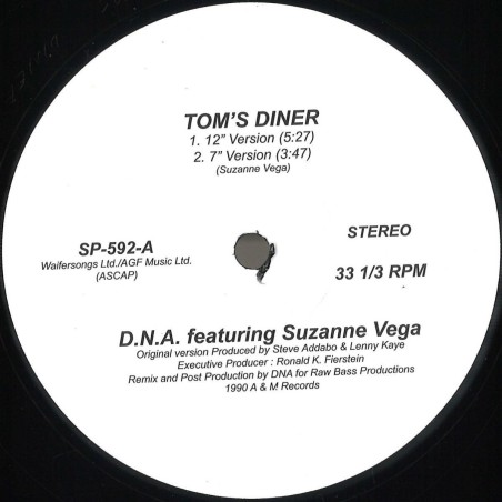 Dna /Suzanne Vega - Tom's Diner