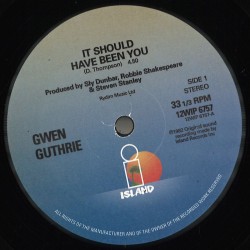 GWEN GUTHRIE - IT SHOULD...