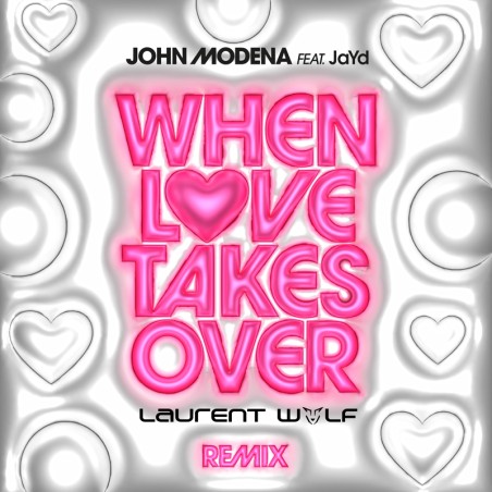 John Modena Feat JaYd - When love takes over ( pink vinyl Limited  )