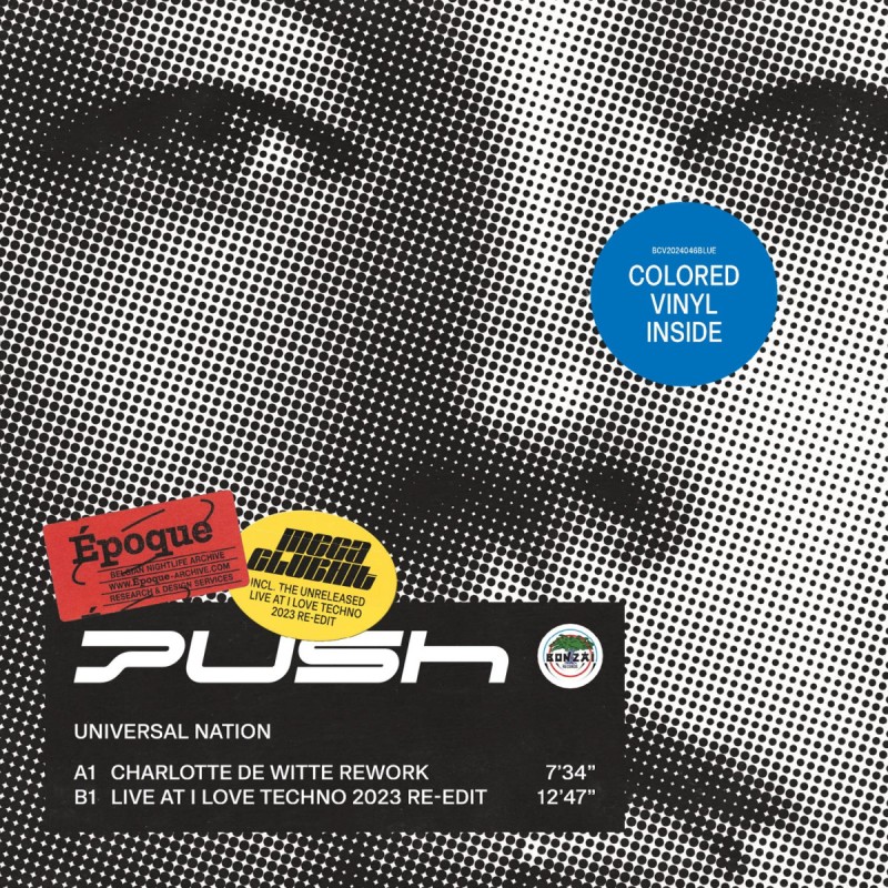 PUSH - UNIVERSAL NATION (CHARLOTTE DE WITTE REWORK) Vinyl color