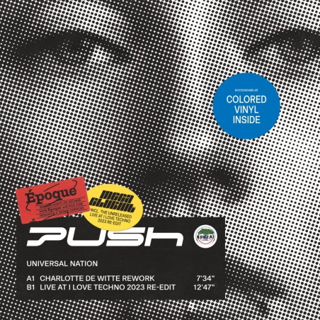 PUSH - UNIVERSAL NATION (CHARLOTTE DE WITTE REWORK) Vinyl color