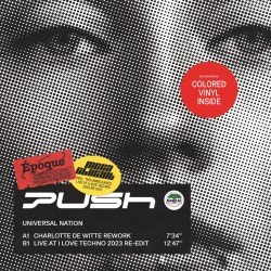 PUSH - UNIVERSAL NATION (CHARLOTTE DE WITTE REWORK) Vinyl color
