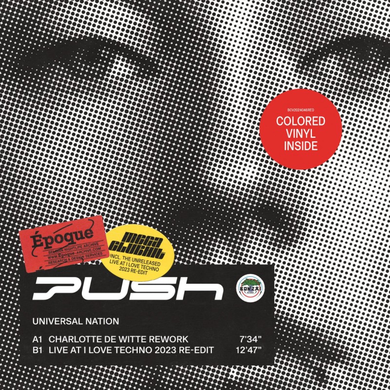 PUSH - UNIVERSAL NATION (CHARLOTTE DE WITTE REWORK) Vinyl color