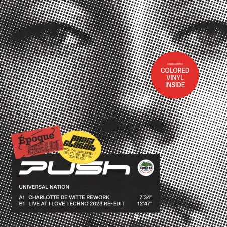 PUSH - UNIVERSAL NATION (CHARLOTTE DE WITTE REWORK) Vinyl color