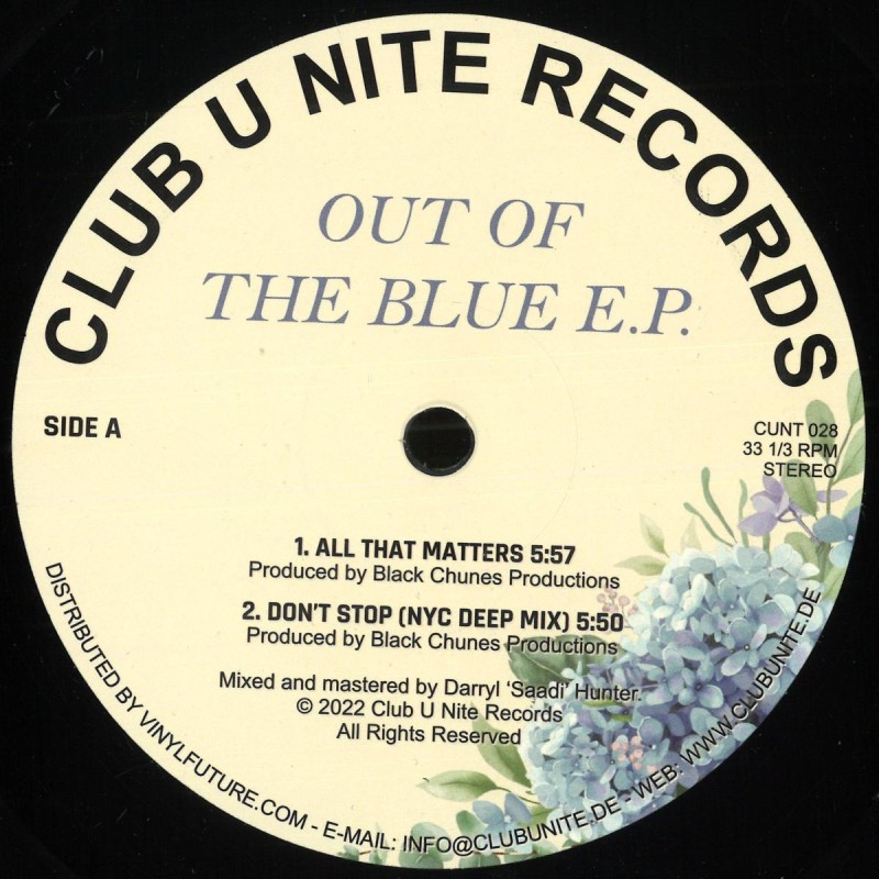 Black Chunes Productions / Manhattan Project - Out Of The Blue E.P.
