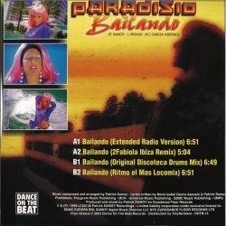 PARADISIO - BAILANDO  ( Official RED Vinyl )