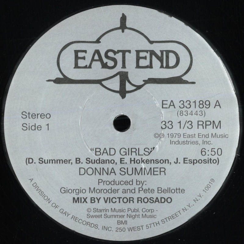 Donna Summer - Bad Girls / Now I Need You (Victor Rosado Mixes)