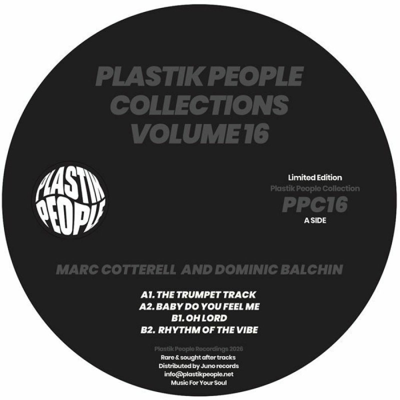 Marc Cotterell / Dominic Balchin - Plastik People Collections Vol 16