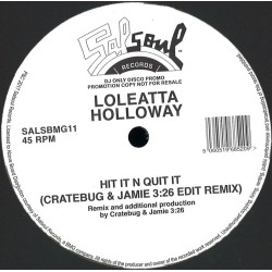 Loleatta Holloway - Hit It N Quit It ( Jamie 3:26 & Cratebug Edit)