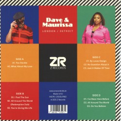 Dave & Maurissa London / Detroit LP 2x12"