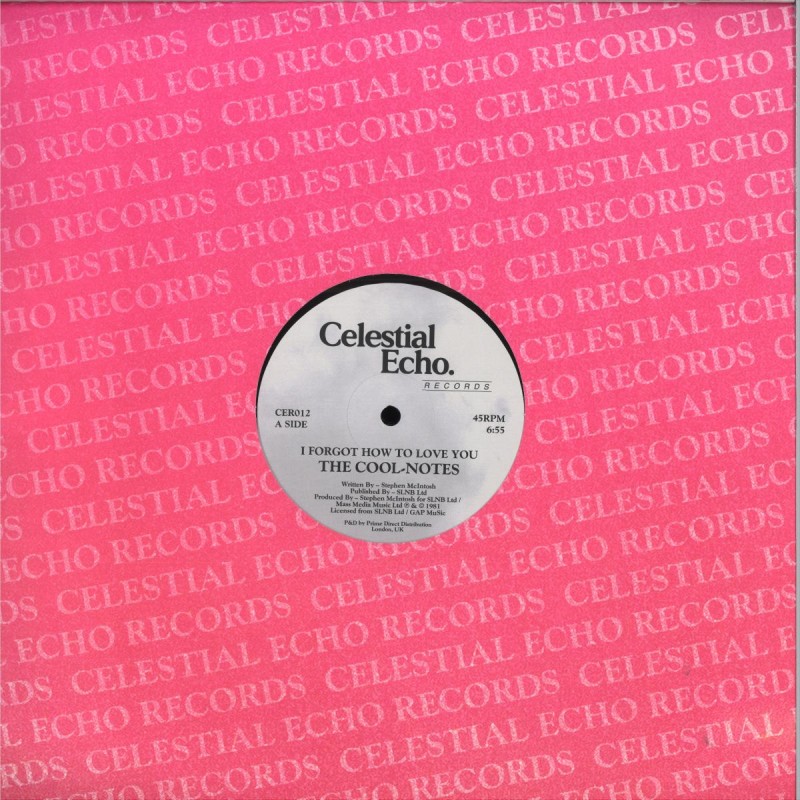 The Cool-Notes - I Forgot How To Love You