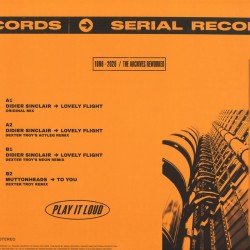 Didier Sinclair - Lovely Flight / To You