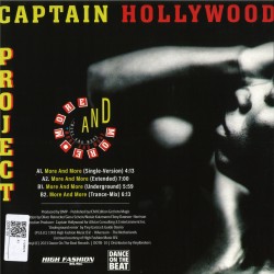 CAPTAIN HOLLYWOOD PROJECT - MORE AND MORE ( YELLOW VINYL )