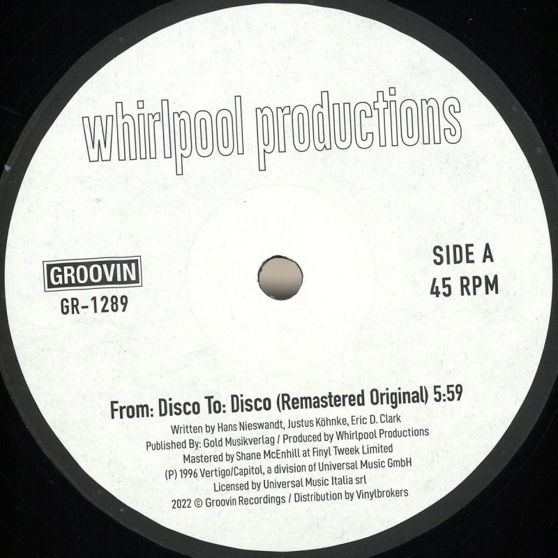 WHIRLPOOL PRODUCTIONS - From: Disco To: Disco