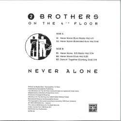 2 Brothers on the 4th floor - Never Alone LP