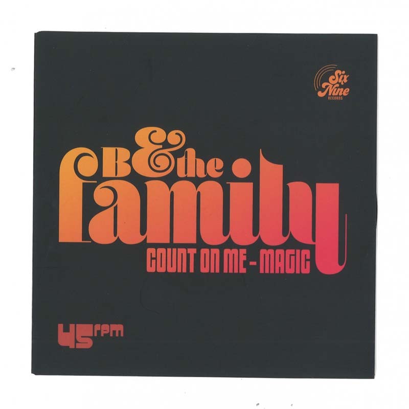 BThe Family - COUNT ON ME / MAGIC '' 7 ''