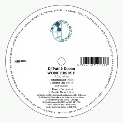 Dj PuffDeeon  - WORK THIS M.F.
