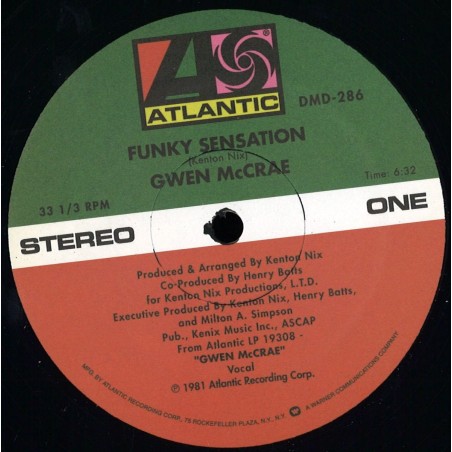 Gwen Mccrae - Funky Sensation / Keep the Fire Burning EP